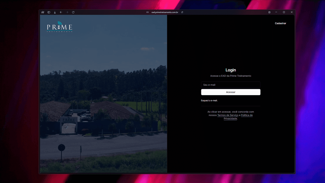 EAD Prime Treinamento